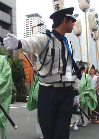 警備の様子